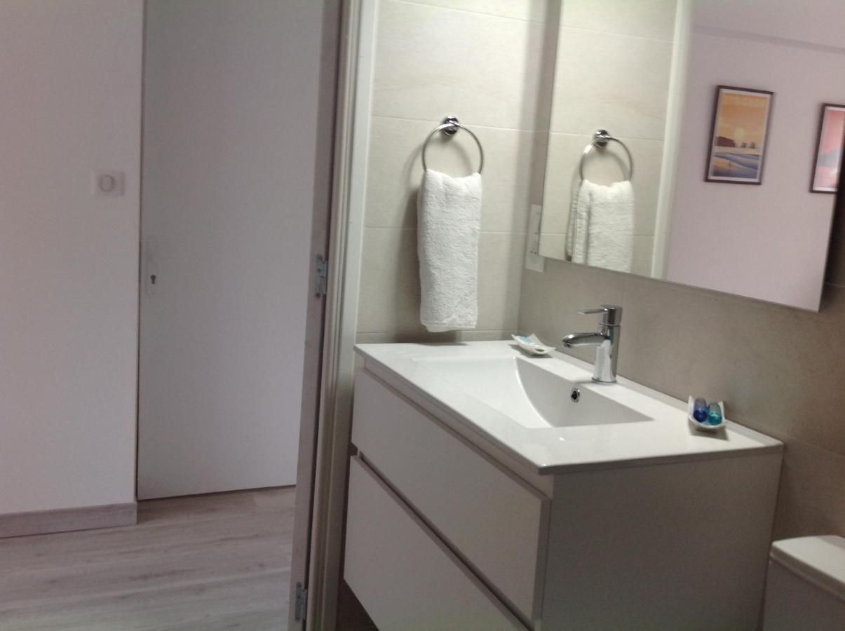 Chambre Double Avec Salle De Bain Privative 昂代 外观 照片