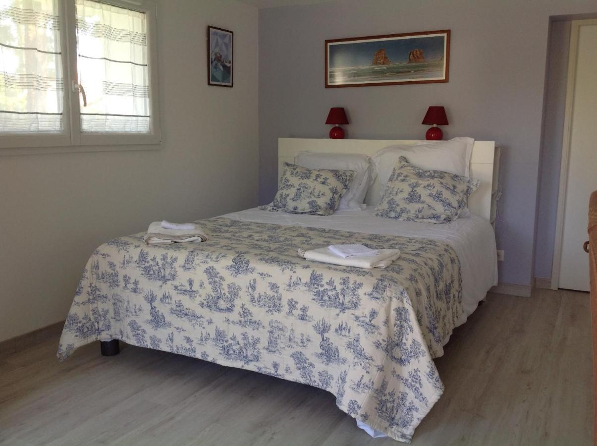 Chambre Double Avec Salle De Bain Privative 昂代 外观 照片