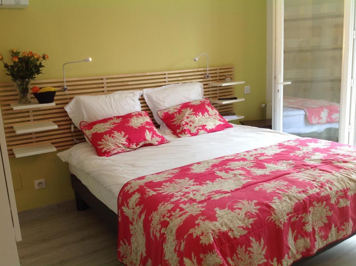 Chambre Double Avec Salle De Bain Privative 昂代 外观 照片